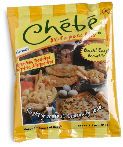 Chebe Bread All-Purpose Mix, 7.5-Ounce Bags (Pack of 8)