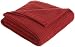 Bellora Micro Chenille 60 by 60 Throw, Crimson