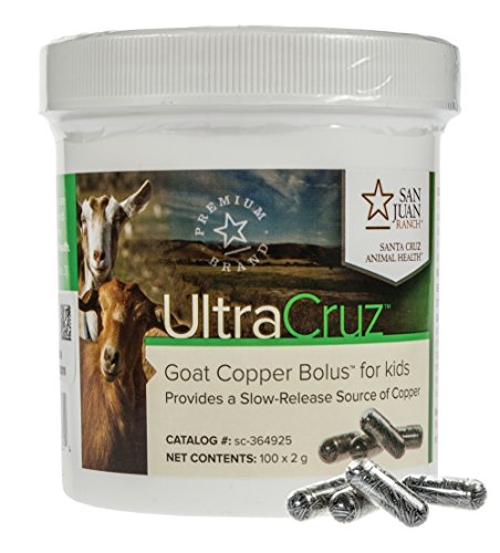 UltraCruz Goat Copper Bolus for Kids, 100 x 2g