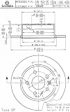 Brembo 25005 Rear Disc Brake Rotor