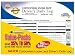 RoadPro RPCLLDLB-10 Carbonless Loose Leaf Driver's Daily Log Sheet with 31 Duplicate ...