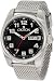 Croton Men's CN307261INBK Three Strap Interchangeable Black Dial Watch