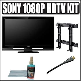 Sony Bravia S Series KDL 52S4100 52 Inch 1080p LCD HDTV + Accessory Kit Sony Bravia S-Series KDL-52S4100 52-Inch 1080p LCD HDTV + Accessory Kit