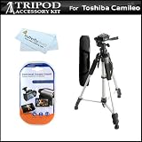 Buy 57 Camera Camcorder Tripod w Carrying Case For Toshiba Camileo X100 Camileo H30... by Butterfly