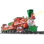 Lionel Holiday Central G-Gauge, Battery Powered Ready to Run Train Set