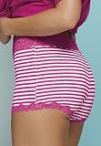 Jessica London Plus Size Scalloped Lace Trim Boyshort by Dreams & Co.