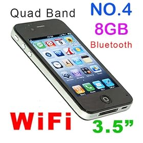 AIRPHONE NO4 (8GB) TOUCH SCREEN MOBILE PHONE GSM Quadband, Wi-Fi Java, Dual Sim Dual Standby, Camera, 3.5 inch HVGA Screen, 9.3 mm Thin Body, MP3 MP4 Player, USB, Sim Free Unlocked