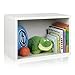 Way Basics zBoard Eco Stackable Rectangle Shelf- White (BS-285-580-390-WE)