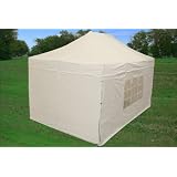 10x15 Pop up 4 Wall Canopy Party Tent Gazebo Set Ez W