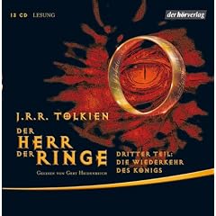 Der Herr der Ringe, Die Wiederkehr des K�nigs, 13 Audio-CDs