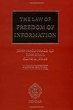 The law of freedom of information
