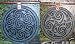 Celtic Hanging Slate Mysteries Spiral Medallion