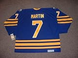 RICK MARTIN Buffalo Sabres 1980 CCM Vintage Throwback Away Hockey Jersey