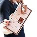 Bessky(TM) 2015 Fashion Lady Women Long Purse Clutch Zip Bag Card HolderWallet (Pink)