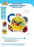 Bilingual Learning Clock in Spanish English