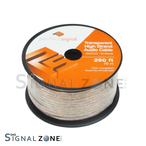 Car Home Audio Speaker Wire 16 Gauge 65 Strands 250ft