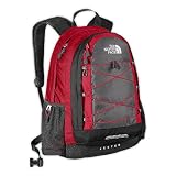 The North Face Jester One Size Outdoor Backpack (Chili Pepper Red/Asphalt Grey)