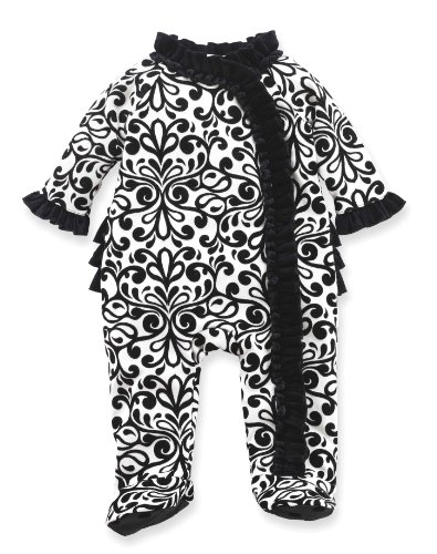Mud Pie Baby-girls Newborn Damask Sleeper