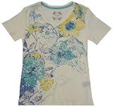 Nicole Miller New York Fashion T-shirt, Ivory Combo