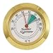 Medium Round Analog Hygrometer Humidity Gauge Humidor