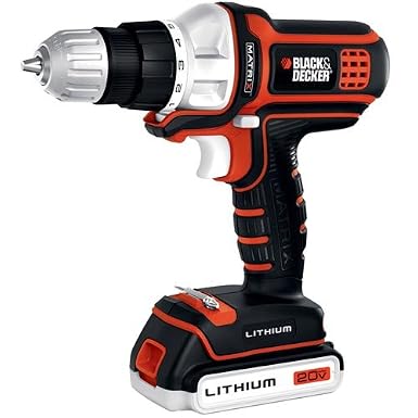 Black & Decker BDCDMT120 20-volt Matrix Drill $50.51