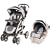 Graco Quattro Tour Deluxe Travel System with Snugride32 in Townsend
