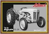 Schuco 450010600 - Ferguson TE 20, Erste graue Fergie, Bausatz, limited Edition 1.000 St&uuml;ck,  Sammlermodell, 1:18