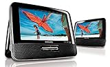 Philips PET7402D/05 7 Inch Twin Screen In Car DVD Player