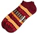 (ビームス)BEAMS BEAMS / マルチパターンアンクル 11430664324 39 WINE ONESIZE