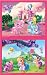 MB - 181332860 - Puzzles 2x 25 Pièces Mon Petit Poney - devant un chateau / avec un cerf volant