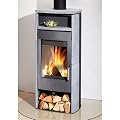 FIREPLACE Kaminofen �Oslo� Ausf�hrung B: �Oslo Vollspeckstein�