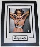 Beyonce Knowles Autographed 8x10 Photo ~ Custom Framed