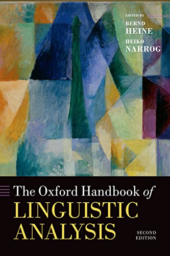 The Oxford Handbook of Linguistic Analysis (Oxford Handbooks)