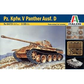 T2M - I6473 - Italeri - Maquette Plastique � Assembler - Panther Ausf. D avec Photo-D�coupe - Echelle 1/35