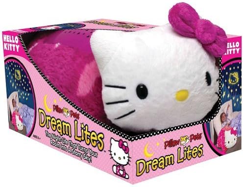Sanrio Hello Kitty Dream Lites - Starry Sky Pillow Pet Night Light With Timer