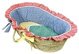 Hoohobbers Doll Size Moses Basket Primary Checkers