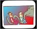 Decorated Mouse Pad with body, individuals, individual, humans, elephant, person, gra...