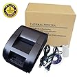 VP6 USB Mini ESC/POS Thermal Receipt Printer Set with 58mm Paper Rolls - Monochrome, USB Interface, 1-year warranty