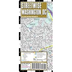 Streetwise Washington, DC Map - Laminated City Street Map of Washington, DC: Folding Pocket Size Travel Map (Streetwise (Streetwise Maps))