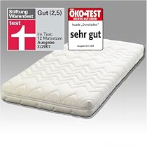 Testsieger 2007 !!! Kaltschaum Matratze Dornr&ouml;schen 8 Hoch 70/140