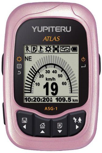 ユピテル(YUPITERU) アウトドア スポーツ用GPSレシーバー ATLAS ASG-1(P)