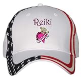 Reiki Princess USA Flag Hat / Baseball Cap