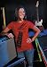 Fender Ladies Strat Neck Tee Shirt Fuschia X Large
