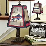 Buffalo Bills 14 Inch Art Glass Lamp