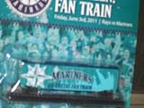 2011 GO GREEN! FAN TRAIN - June 3, 2011 TAMPA BAY RAYS v SEATTLE MARINERS BASEBALL Game GSA Sealed in package NEW! 12th Edition of the Mariners Express collectible train series. at Amazon.com