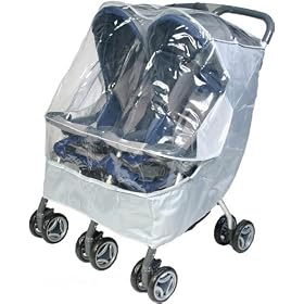 Combi Weather Cover for Twin Stroller