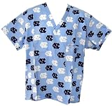 UNC North Carolina Scrub Top XL Gifts & Gift Ideas