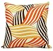 Contemporary Orange Jungle Pillow Sham