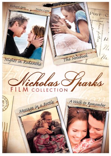 Cover art for  Nicholas Sparks Film Collection (Nights in Rodanthe / The Notebook / Message in a Bottle / A Walk to Remember)