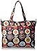 Ju-Ju-Be Super Be Zippered Tote Diaper Bag, Dancing Dahlias